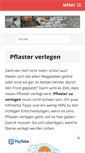 Mobile Screenshot of pflaster-verlegen.info